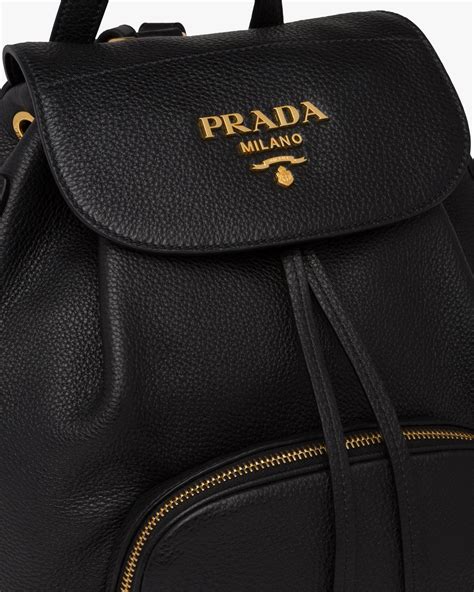 vintage prada backpack leather|Prada leather backpack sale.